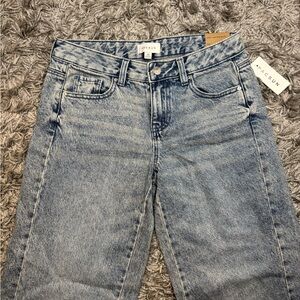 LOW RISE PacSun Women's Light Blue Baggy Jeans